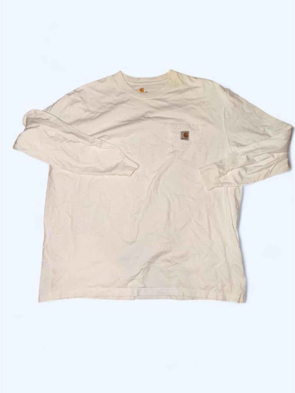 White Carhartt pocket tee in 2XL #workwear #carhartt